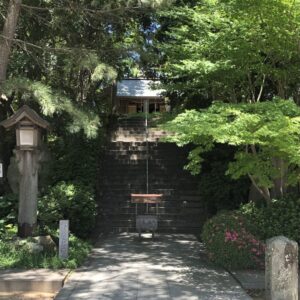 おのころ島神社への石段