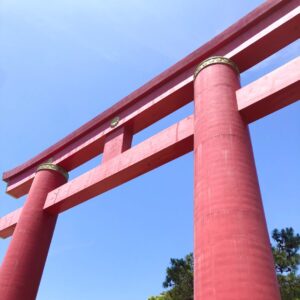 おのころ島神社の日本三大鳥居